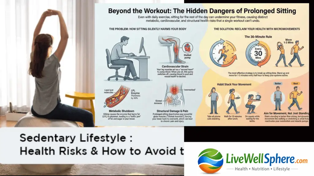 sedentary lifestyle risks