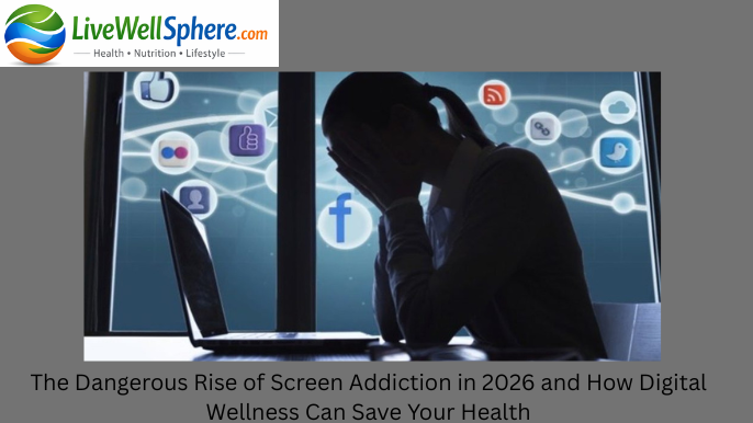 Healthy digital wellness habits to reduce screen addiction in 2026, The Dangerous Rise of Screen Addiction