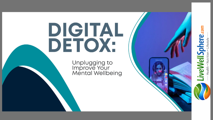 A digital detox does not mean completely abandoning technology