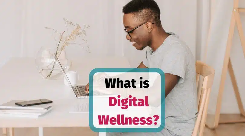 Digital wellness refers to maintaining a healthy relationship with technology