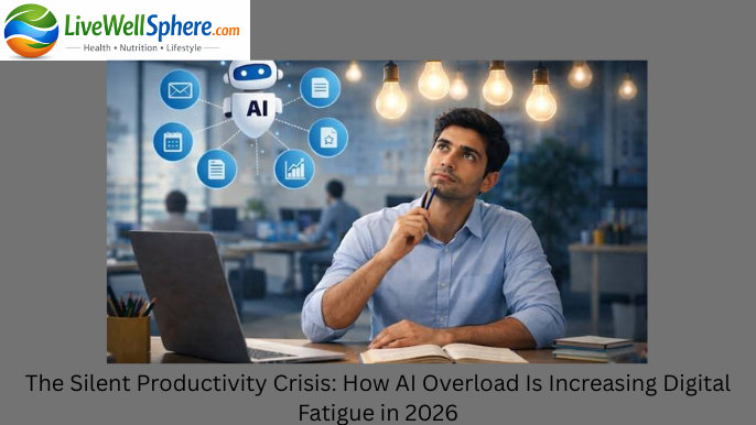 digital fatigue. Learn how AI overload affects focus, productivity, and mental wellness in 2026.