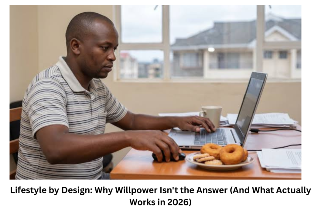 Stop Relying on Willpower. Redesign Your Environment Instead.